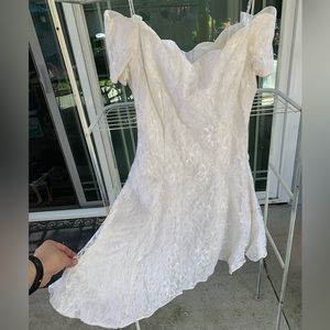 Off white lace ROBERTA dress size 9/10